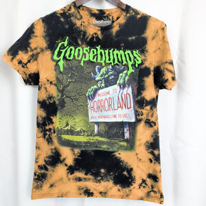 Goosebumps Welcome to Horrorland Tie-Dye Graphic T-Shirt Medium